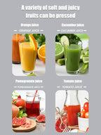Pure Juice Extractor - Fast Pulp-Free Fresh Fruit Juicer in Seconds