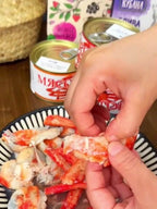 Ready-to-Eat King Crab Leg Meat - Wild-Caught High-Protein Russian Seafood Snack