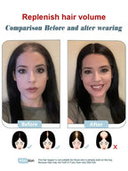 Realistic Hair Wig - Instant Gray Coverage & Volume Boost Hairpiece