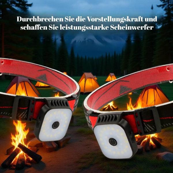 Rechargeable LED Headlamp - Nighttime Outdoor Running & Adventure Light