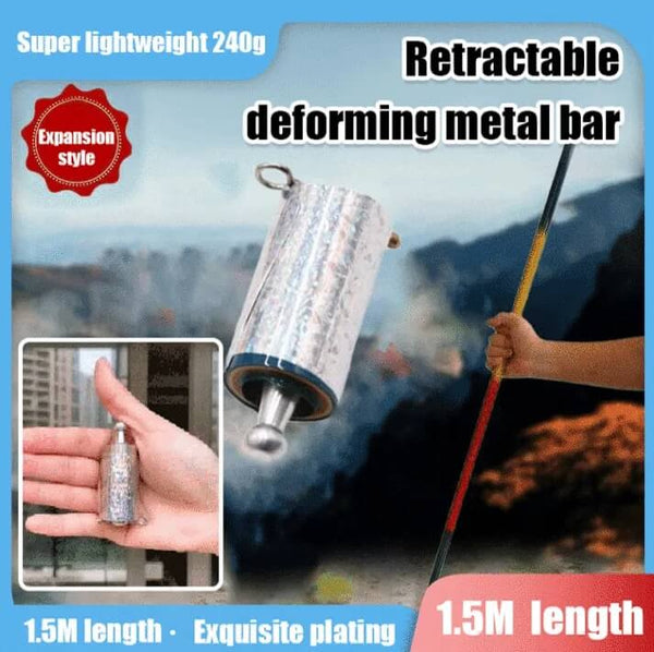 Retractable Pocket Baton - Compact 1-Second Deployment Design