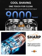 【Revolutionize Your Shave With Unmatched Precision!】Double-Head Portable Electric Shaver