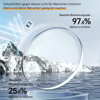 Rimless Diamond-Cut Reading Glasses - Lightweight Elegant Vision Eyewear