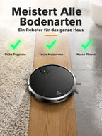 Robot Vacuum Cleaner – Ultra-Flat Auto-Charging Design