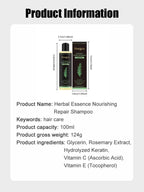 Rosemary Hair Growth Shampoo - Doctor-Recommended Scalp & Hair Care Formula