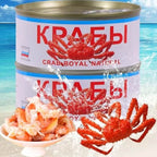 Russian King Crab Leg Meat - Ready-to-Eat Wild-Caught High-Protein Seafood Snack