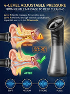 Safe Ear Wax Cleaner - Gentle Ear Cleaning Tool for Quick Wax Removal