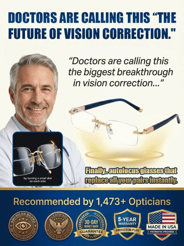 Smart Adaptive Vision Glasses - Automatically Adjust to Your Eyesight