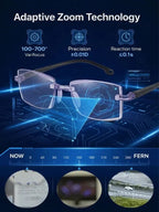 Smart Auto-Focus Adaptive Glasses - Automatic Vision Adjustment Ready to Wear Eyewear
