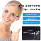 Smart Futuristic Technology Radiation Resistant Reading Glasses】100-700 Degree Automatic Adjustment！