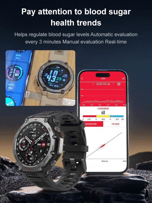 Smart Health Monitoring Watch - 24/7 AI-Powered Health Tracking