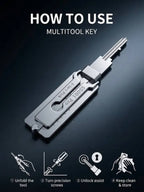 Smart Key Management Tool - Multi-Purpose Accessory for Everyday Convenience