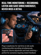 Smart Mini Voice Recorder - HD Noise Reduction & Voice-Activated Recording Device