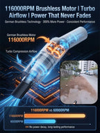 Smart Sensor Wireless Vacuum Cleaner - Super Suction Handheld Portable Cleaner