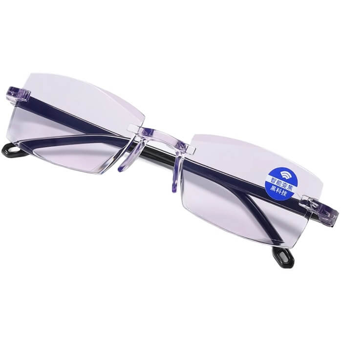 Smart Titanium Progressive Glasses - Charité & TÜV Certified 0.1s Auto-Focus Eyewear