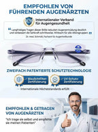 Smart Titanium Progressive Glasses - Charité & TÜV Certified 0.1s Auto-Focus Eyewear