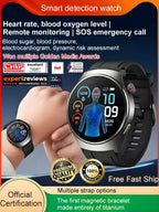 Smart Touchscreen Watch - 24-Hour Health Monitoring with 10-Day Battery Life