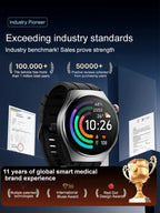 Smart Touchscreen Watch - 24-Hour Health Monitoring with 10-Day Battery Life