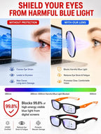 Smart Vision Glasses - Seamless Near & Far Focus with Instant Sun Protection
