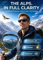 Smart Zoom AI Translation Glasses - Photochromic All-in-One Adaptive Vision Eyewear