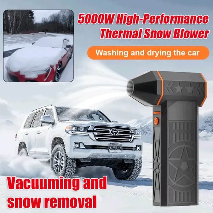 
Snow & Ice Removal Machine - Fast 10-Second Windshield Defroster Tool
