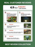 Solar-Powered Animal Repellent - Waterproof Ultrasonic Outdoor Protection
