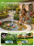 Solar Garden Fountain Pump - Eco-Friendly Outdoor Water Feature Device