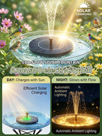 Solar Garden Fountain Pump - Eco-Friendly Outdoor Water Feature Device