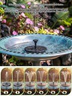 Solar Garden Fountain Pump - Eco-Friendly Outdoor Water Feature Device