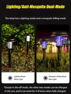 Solar Mosquito Killer Lamp - Outdoor Lighting & Insect Control Solution