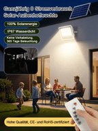 Solar Spotlight – 3000-Lumen Outdoor Lighting
