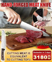 Solingen-Engineered Hand-Forged Meat Knife - Ultra-Sharp Butcher Knife
