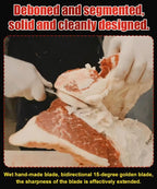 Solingen-Engineered Hand-Forged Meat Knife - Ultra-Sharp Butcher Knife