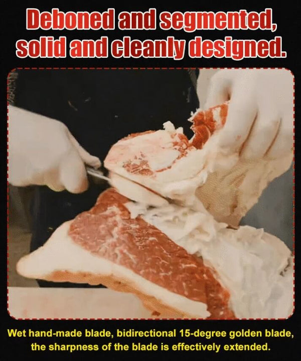 Solingen-Engineered Hand-Forged Meat Knife - Ultra-Sharp Butcher Knife