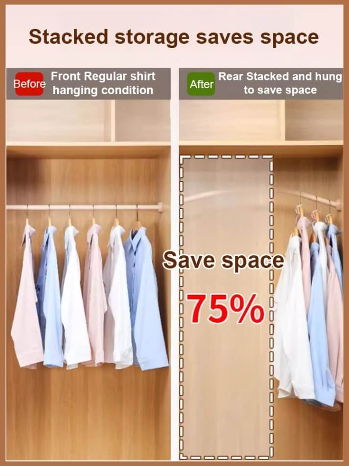 【Space Saving】Hanger Connection Hook