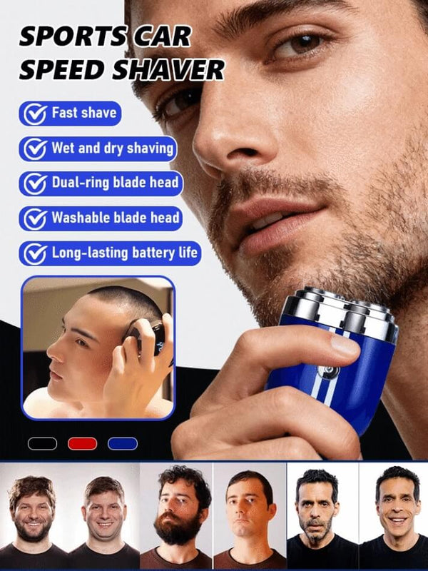 Sports Car Speed Shaver - High-Speed Electric Precision Razor