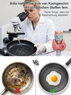 Stainless Steel Frying Pan - Durable Skillet for Eggs, Steaks & Everyday Cooking