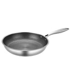 Stainless Steel Honeycomb Pan - Multifunctional Non-Stick Cooking Frying Pan