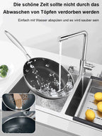 Stainless Steel Honeycomb Pan - Non-Stick Uncoated Cooking Frying Pan