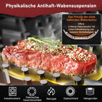 Stainless Steel Non-Stick Pan - Durable Multi-Purpose Cooking Frying Pan