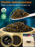 Sturgeon Caviar - Premium Gourmet Luxury Delicacy