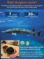 Sturgeon Caviar - Premium Gourmet Luxury Delicacy