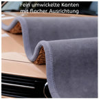 Suede Microfiber Car Wash Cloth - Ultra-Absorbent Scratch-Free Cleaning Towel