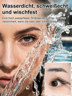 Swiss 3-in-1 Precision Mascara - Dermatest Certified Vegan Formula for Hooded Eyes