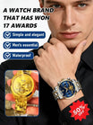 Swiss Tourbillon Watch - GPS Auto Time Calibration Luxury Timepiece