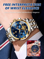 Swiss Tourbillon Watch - GPS Auto Time Calibration Luxury Timepiece