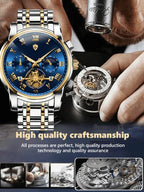 Swiss Tourbillon Watch - GPS Auto Time Calibration Luxury Timepiece