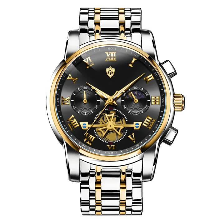 Swiss Tourbillon Watch - GPS Auto Time Calibration Luxury Timepiece