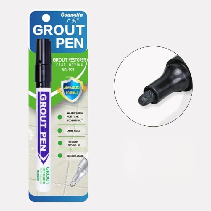 Tile Grout Repair Pen - Instantly Restore Dirty & Moldy Grout