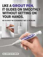 Tile Grout Repair Pen - Instantly Restore Dirty & Moldy Grout